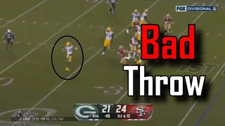 Jordan Love throws a game losing Interception | Green Bay Packers Vs San Francisco 49ers