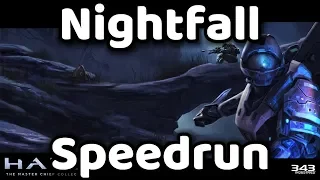 Halo MCC - Reach Speedrun (Part 3: Nightfall) - Keep Your Foot on the Pedrogas - Guide