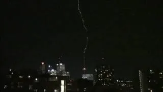 CN Tower hit by lightning 15 times