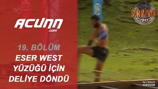 Eser West Yüzüğünü Kaybedince Deliye Döndü! | Bölüm 19 | Survivor 2017