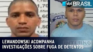 Fugitivos de presídio no RN renderam e roubaram celulares de casal | SBT Brasil (17/02/24)