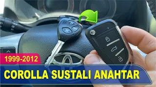 TOYOTA COROLLA SUSTALI ANAHTAR YAPIMI | Yedek Kopyalama