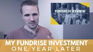 My Fundrise Investment - 1 Year Later (2018 Update)