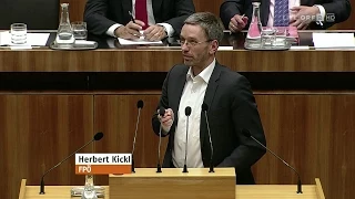 Herbert Kickl - Regierungsumbildung 2014