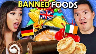 Americans Try Foods Banned In Other Countries!