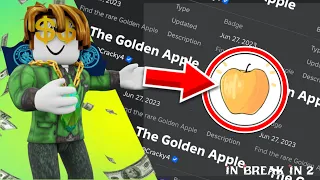 Getting the Break In 2 Golden Apple for the first time...