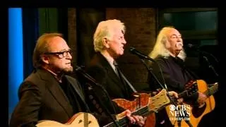 Crosby, Stills & Nash perform "Teach Your Children"