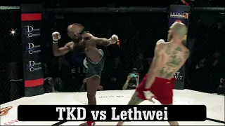 When Taekwondo Challenges Lethwei - Cyrus Washington vs Dave Leduc