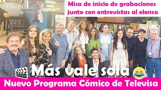 🤣Programa Nuevo de Televisa MÁS VALE SOLA tv sitcoms #Guereja #CeciliaGaleano #Chuacheneger #ibanez