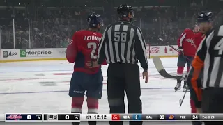 Rough stuff from the Washington Capitals vs Los Angles Kings game (2021 NHL)