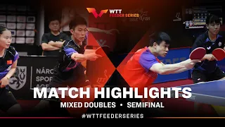 Zhou Kai/He Zhuojia vs Huang Yu-Jie/Feng Yi-Hsin | XD-SF | WTT Feeder Panagyurishte 2023