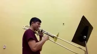 Bolero, trombone excerpt