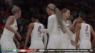 NBA 2K24 WNBA Gameplay: Minnesota Lynx vs Phoenix Mercury - (Xbox Series X) [4K60FPS]