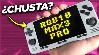 ESTA nueva consola RETRO tiene ALGO que... no está BIEN - POWKIDDY RGB10 MAX 3 pro