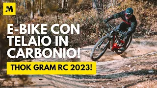 Thok Gram RC 2023: TEST esclusivo della enduro e-bike in carbonio!