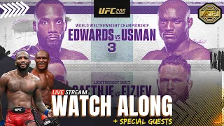 UFC 286 Edwards vs Usman 3 Watch Along | Prelims + Main Card | Guest Fighters & More