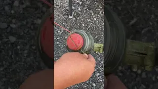 How to restring a Hyper Tough weed eater the right way