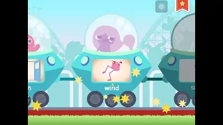 Endless Learning Academy - Lesson 29 - Word vocabulary + sentences - Blue roller coaster