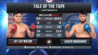 Джей Джей Уилсон х Гаджи Рабаданов | Bellator 276 | Okko MMA