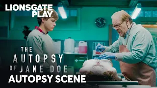 The Autopsy Scene | The Autopsy of Jane Doe | Emile Hirsch | Olwen Kelly | Brian Cox @lionsgateplay