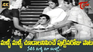 Netiki Malli Ma Intlo Song with 4K | #NTR Birthday Special | Vaade Veedu Movie | Old Telugu Songs