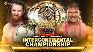 Sami Zayn vs Chad Gable - Intercontinental Championship Match (1/3): Raw, Apr. 15, 2024