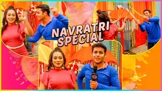 Dev Joshi & Krutika Desai GARBA And DANDIYA Steps For Fans | NAVRATRI Special | Baalveer Returns