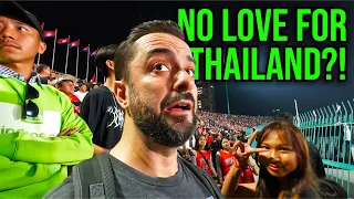 Cambodians LOVE Indonesia More Than Thailand?? 🇰🇭 (SEA Games Football Final)