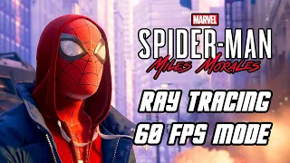 Spider-Man: Miles Morales - Performance Ray Tracing 60 FPS Mode (PS5 Gameplay)