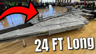 The Most RIDICULOUS LEGO Star Wars Light Cruiser You'll Ever See!
