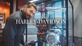 I visited the Harley-Davidson factory last week!