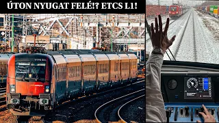 OSZTRÁK ingával a “FELÚJÍTOTT” 1-es VONALON! RAILJET!