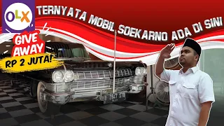 Meski Berumur Puluhan Tahun,  Mobil Bekas Presiden Soekarno ini Masih Mulus