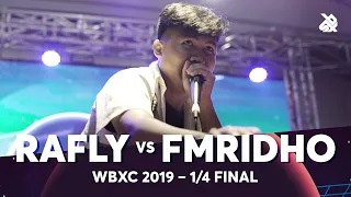 RAFLY vs FMRIDHO | Werewolf Beatbox Championship 2019 | 1/4 Final