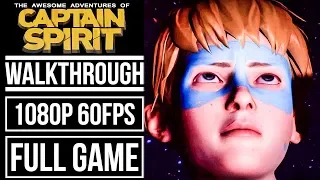 THE AWESOME ADVENTURES OF CAPTAIN SPIRIT Gameplay Walkthrough FULL GAME No Commentary [1080p 60fps]