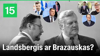 Kandidatai į prezidentus renkasi: Landsbergis ar Brazauskas?