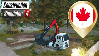 Construction Simulator 4: Arriving In CANADA *NEW LOCATION*