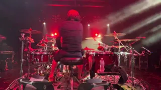 Morgan Rose Drum Cam - Behind The Kit View Face To Face Sevendust LIVE 12/30/23