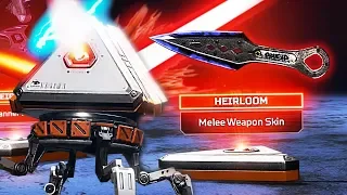 Unlocking the RAREST Item in Apex Legends!! *Heirloom Knife Skin* (Apex Legends)