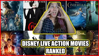 All Live Action Disney Movie Adaptations RANKED (Including Cruella!)