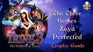 Trine 3 - The Three Heroes - Zoya, Perfected Trophy Guide (All Trineangles locations)