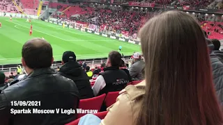 15/09/2021 Spartak Moscow-Legia Warsaw (трибуна)