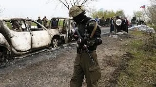 Offenbar Schießerei mit mehreren Toten nahe Slowiansk