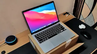 Macbook Air M1 ASMR Unboxing & Initial Impressions 512 GB SSD & 8 GB Ram Indian Variant