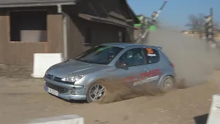 Grzegorz Wysocki/Paweł Franckowiak, Peugeot 206 RC - Twierdza Winter Cup - Modlin - 20.03.2022