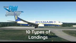 10 Types of Landings in MSFS 2020