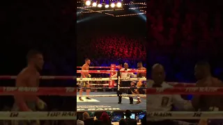 Loma vs Rigo desde el ringside