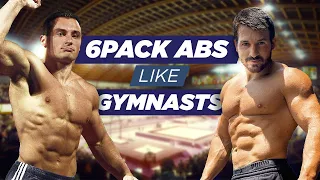 Gymnastics Style Ab Workout (BRUTAL 6 minutes)