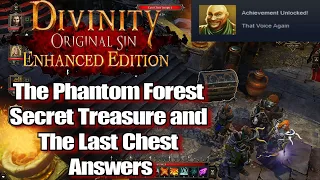 Divinity Original Sin Enhanced Edition Walkthrough The Phantom Forest Secret Treasure Chests