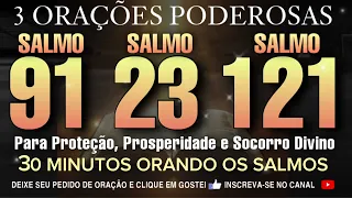 SALMO 91 SALMO 23 SALMO 121 PARA PROTEÇÃO PROSPERIDADE E SOCORRO DIVINO